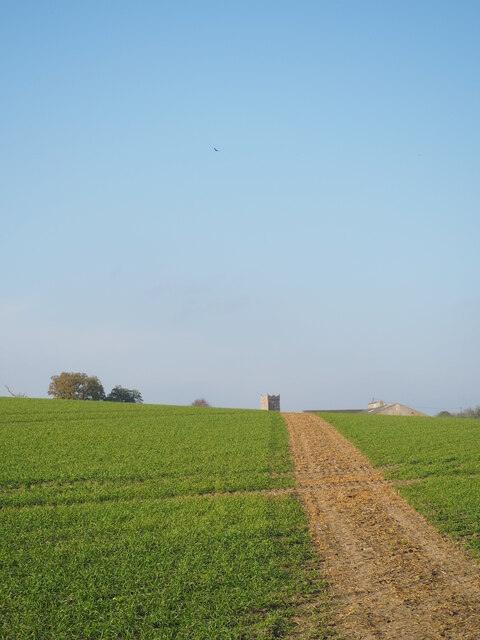 Footpath near St Mary's, Letheringham