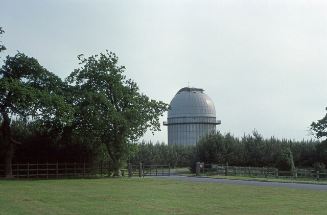 Looking towards the Isaac Newton Telescope Observatory