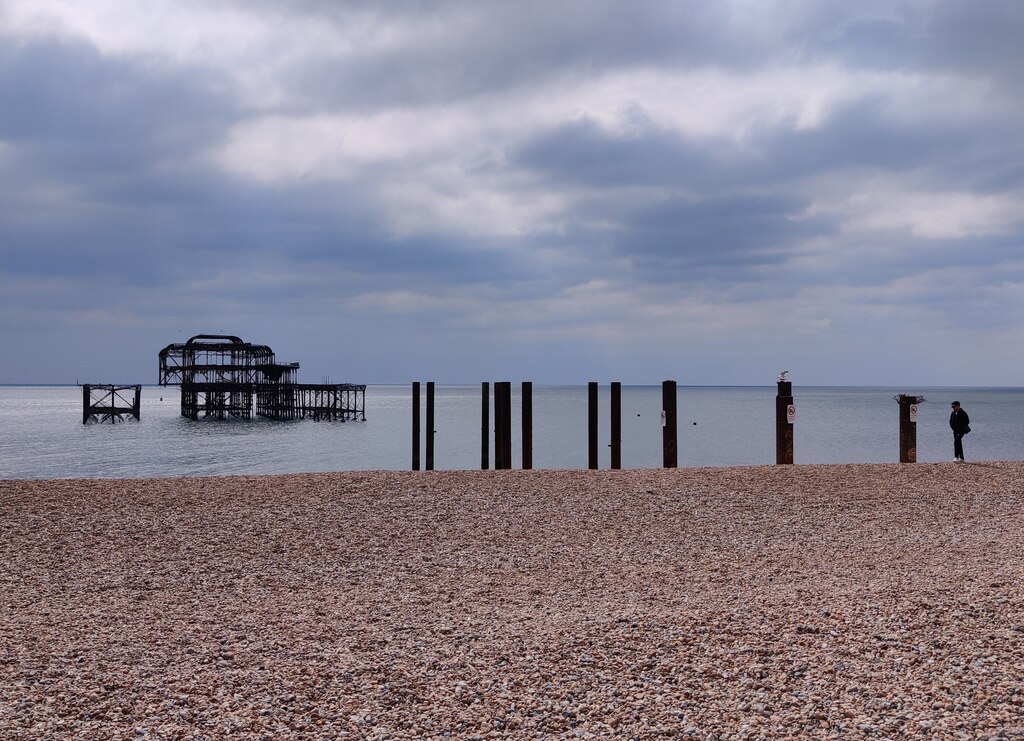 The West Pier At Brighton © Mat Fascione Cc By Sa20 Geograph Britain And Ireland 9689