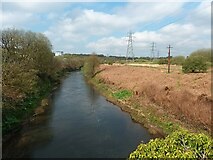 SD7903 : River Irwell from Clifton aqueduct by Bradley Michael