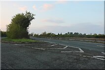 SO5619 : Parking area by the A40, Goodrich by David Howard
