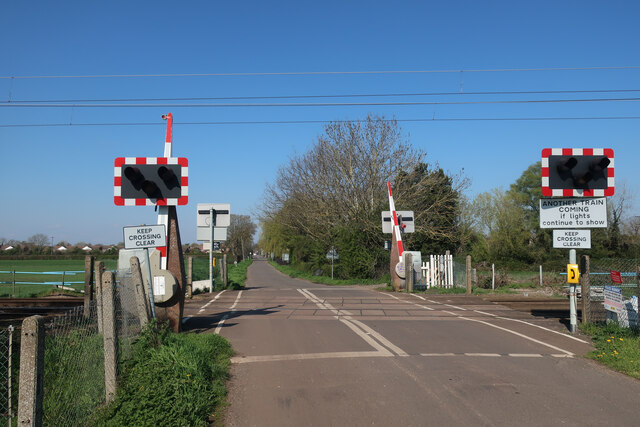 Level crossing on Bannold Road