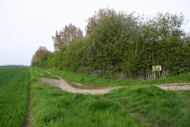 Footpaths skirting the Mill Barn Coarse Fishery, Great Wakering