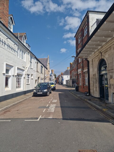 Looking from The Quay into Maiden Street