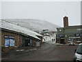 NH9805 : Cairngorm Base Station by Malc McDonald