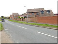 Serpentine wall on Wangford Road, Reydon