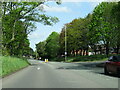 The A491 Wordsley passing Lesley Drive