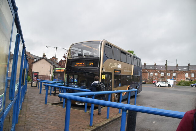 Penrith Bus Station © N Chadwick cc-by-sa/2.0 :: Geograph Britain and ...