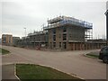 Homes under construction on Cowleaze Path