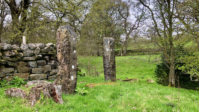 Upstream Of The Mill A Pair Of Standing © Mick Garratt Cc By Sa20