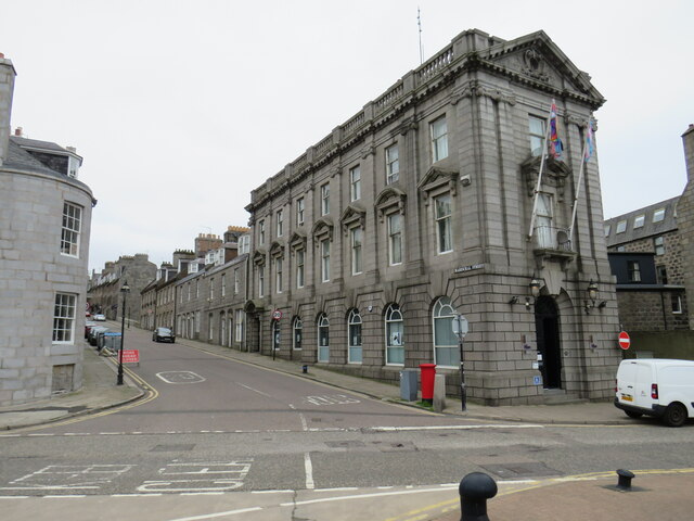 Marischal Street Aberdeen © Malc Mcdonald Geograph Britain And Ireland