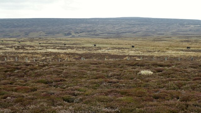 Grouse moors near Hisehope Head © Kevin Waterhouse :: Geograph Britain ...