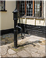 Water pump in the Bull Hotel courtyard, Long Melford