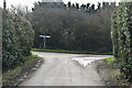 Cemetery Lane, Court Lane junction