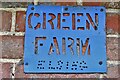 Elsing, Green Farm: Farm sign