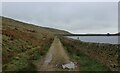 SD9812 : Pennine Bridleway beside Readycon Dean Reservoir by Chris Heaton