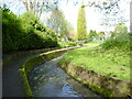 Path by Barbourne Brook, Gheluvelt Park, Worcester