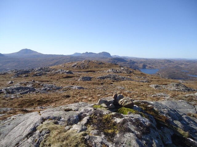 The summit of Creag na h-Iolaire