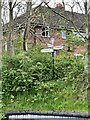 Finger post at Marston Junction