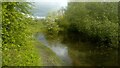 Flooded path in Warren Gorge