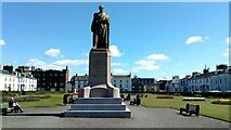 NS3321 : Statue of Archibald William, Wellington Square Park, Ayr by Stephen Armstrong