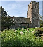 SO6527 : North side of St John the Baptist, Upton Bishop, Herefordshire by Jaggery