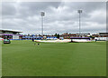 SP7761 : Removing the covers at Wantage Road by John Sutton