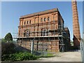SK2625 : Refurbishment work at Claymills Pumping Station  2 by Alan Murray-Rust