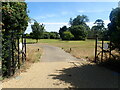 Gate entrance to Model Farm