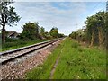 Railway Line looking towards Worle