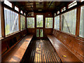 Carriage interior, Brookeborough Railway Station