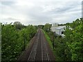 Railway towards Stowmarket