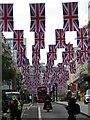 TQ2980 : Regent Street - Flag Day by Colin Smith