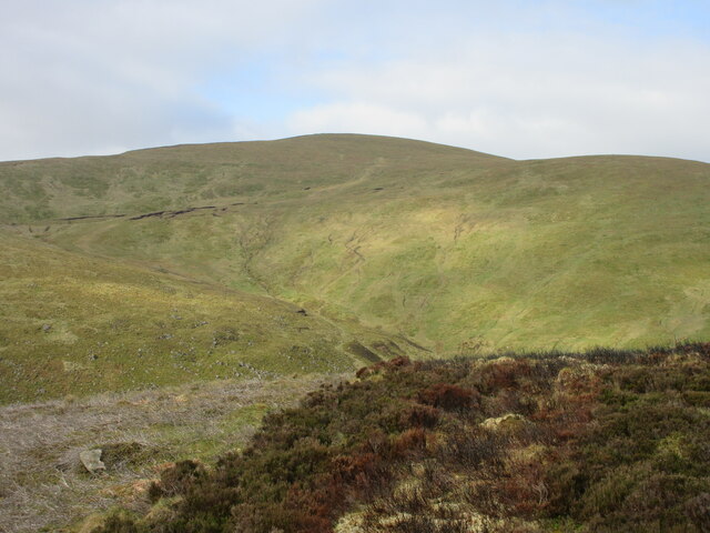 Northern slope of Meall Ruigh Mòr Thearlaich