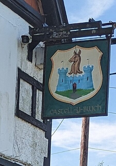 Castell-y-Bwch name sign, Cwmbran