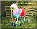 NT2538 : Promotional sheep at Bonnington by Jim Barton