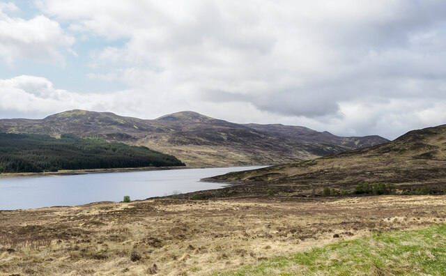 Moorland on north side of Loch Errochty © Trevor Littlewood :: Geograph ...