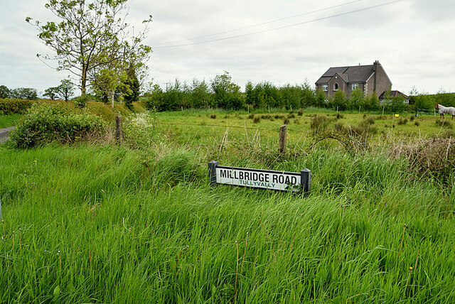 Road sign along Millbridge Road