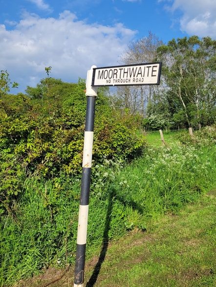Direction Sign – Signpost at Whinnyhill, Cumwhitton