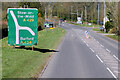 SP1824 : A429 near Maugersbury by David Dixon