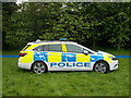 TF1505 : Police car at the Coronation Celebration, Glinton by Paul Bryan