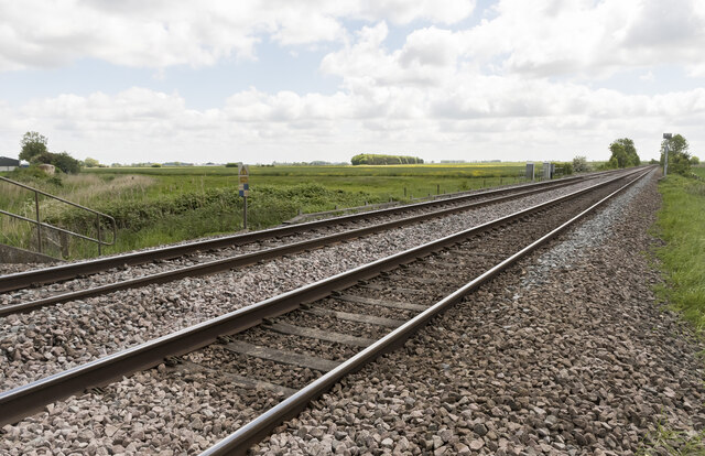 Railway line to Sleaford