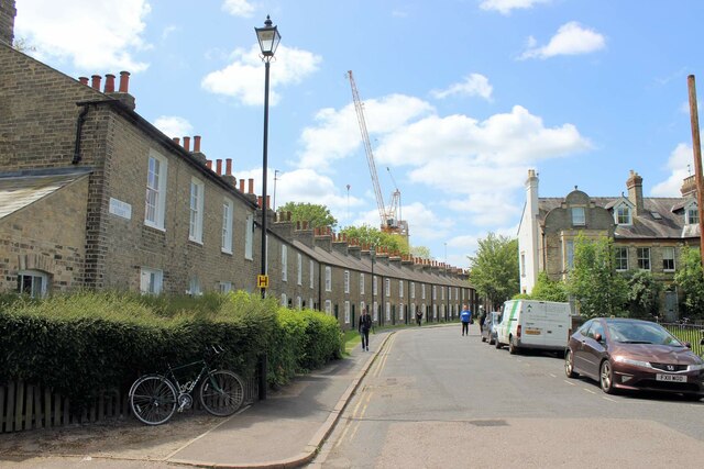 Lower Park Street, Cambridge - from the east