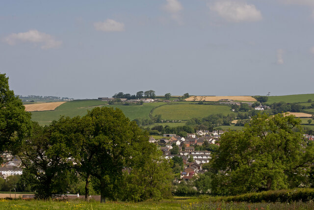 A View Across Landkey Towards Acland... © Roger A Smith Cc-by-sa/2.0 ...