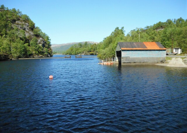 The southern end of Loch Katrine
