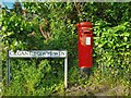 Postbox at Bodelwyddan