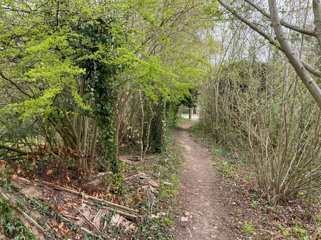 Path approaching St John's Road © Mr Ignavy cc-by-sa/2.0 :: Geograph ...