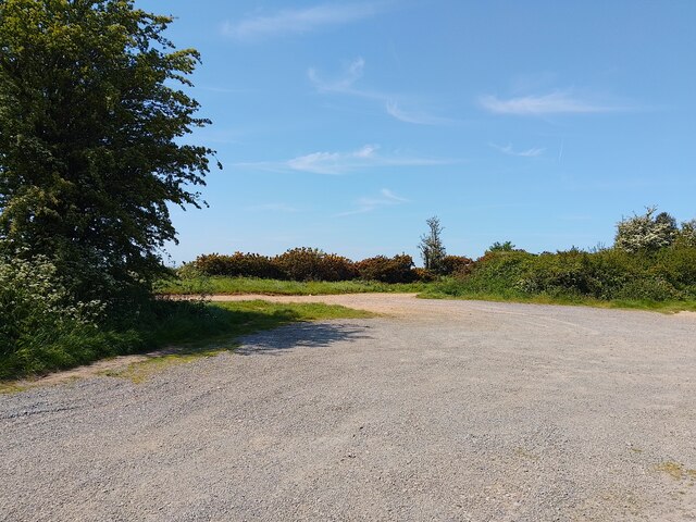 West Woodhay Down Car Park © Oscar Taylor Geograph Britain And Ireland 0387