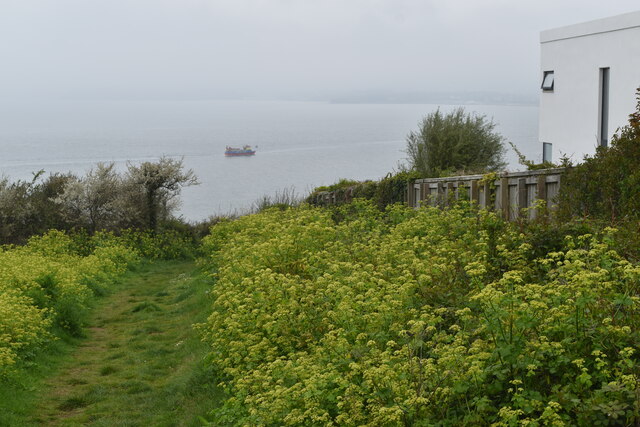 Path on slopes below Foxholes Hill