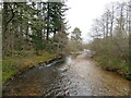NH9011 : River Druie at Inverdruie, near Aviemore by Malc McDonald
